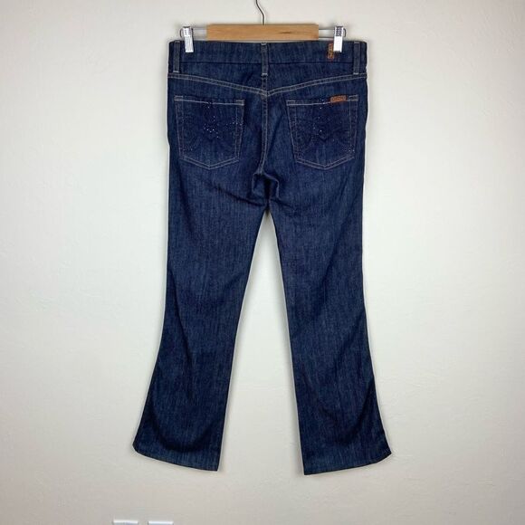 7 For All Mankind ‘A’ Pocket Bootcut Jeans - Picture 6 of 8